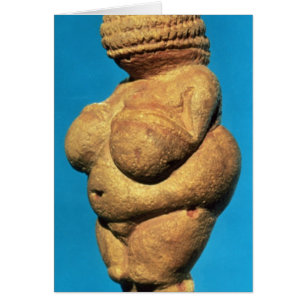 Venus av Willendorf Hälsningskort