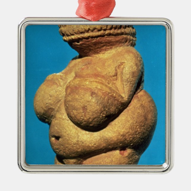 Venus av Willendorf Julgransprydnad Metall (Framsidan)