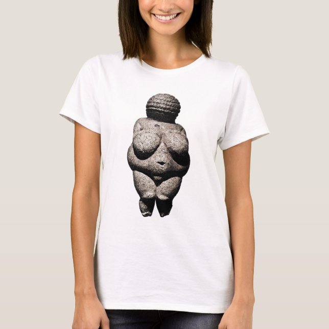 Venus av Willendorf T Shirt (Framsida)