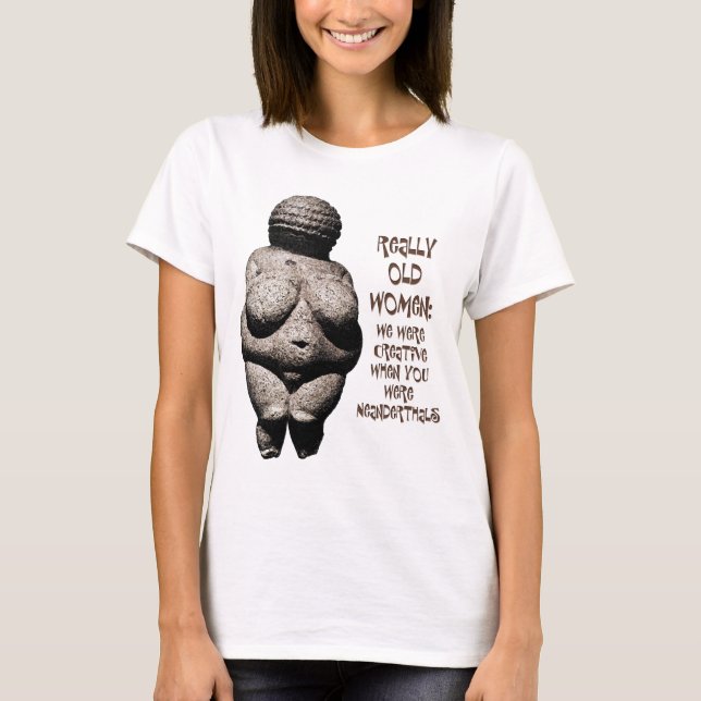 Venus av Willendorf Tee (Framsida)