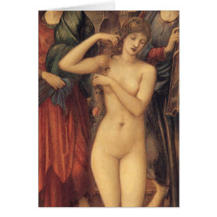 Venus bad av Sir Edward Coley Burne-Jones Hälsningskort