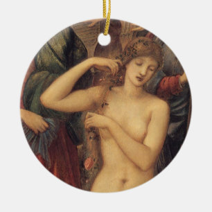 Venus bad av Sir Edward Coley Burne-Jones Julgransprydnad Keramik