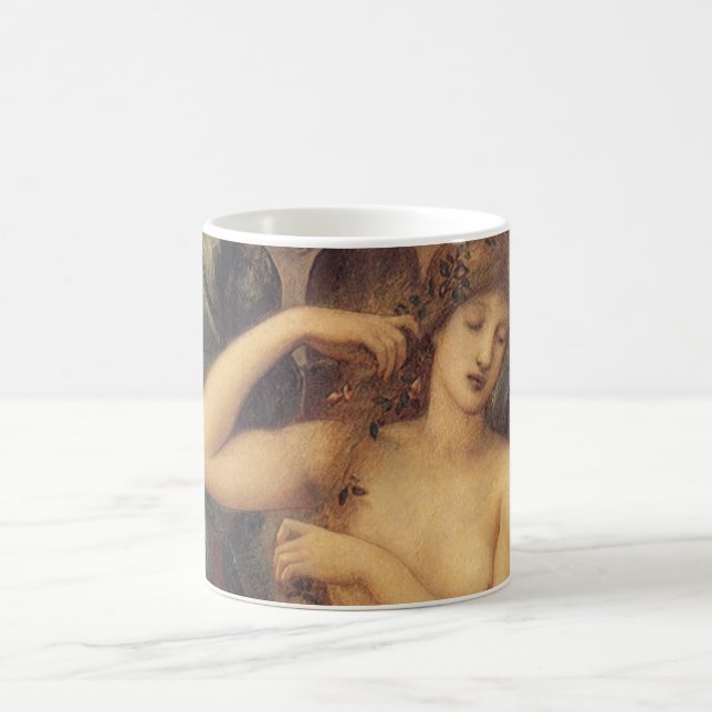 Venus bad av Sir Edward Coley Burne-Jones Kaffemugg (Center)
