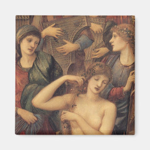 Venus bad av Sir Edward Coley Burne-Jones Magnet