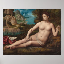 Venus - Bernardino Luini Fina Konst Poster