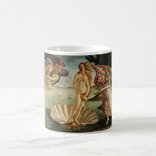 Venus Botticelli Renaissance Art  Kaffemugg (Center)