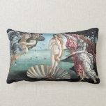 Venus Botticellis födelse Lumbarkudde<br><div class="desc">En underbar renaissance i lumbarkudden av Botticelli. Kärlek gudinna och skönhet, som föddes ur havsbesprutningen och blåstes där av vinden Zephyr och kanske Aura. Gudinna står på en stor scallop-snäcka, lika ren och perfekt som en pärla. En klassisk konst biet hela tiden.</div>