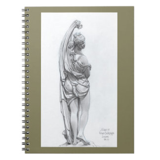 Venus Callipyge Anteckningsbok Med Spiral