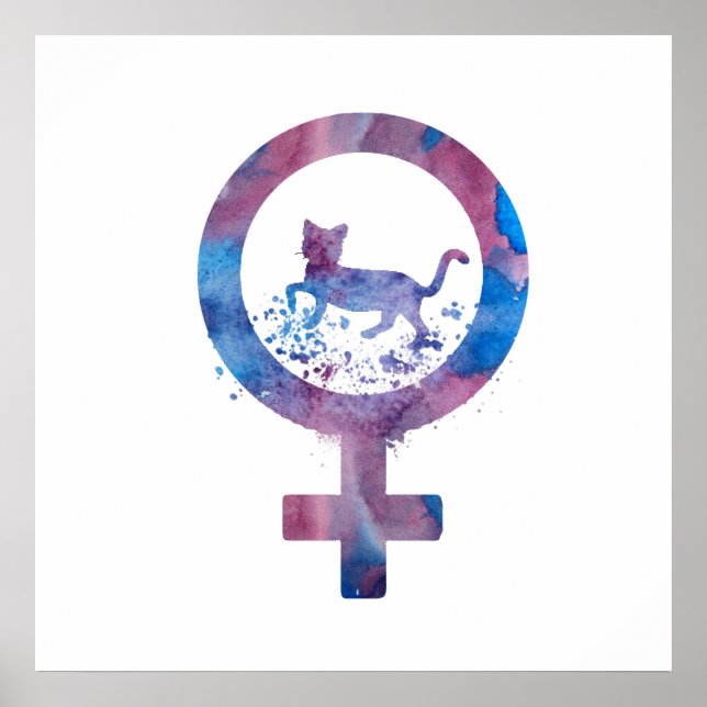 Venus Cat Poster (Framsidan)