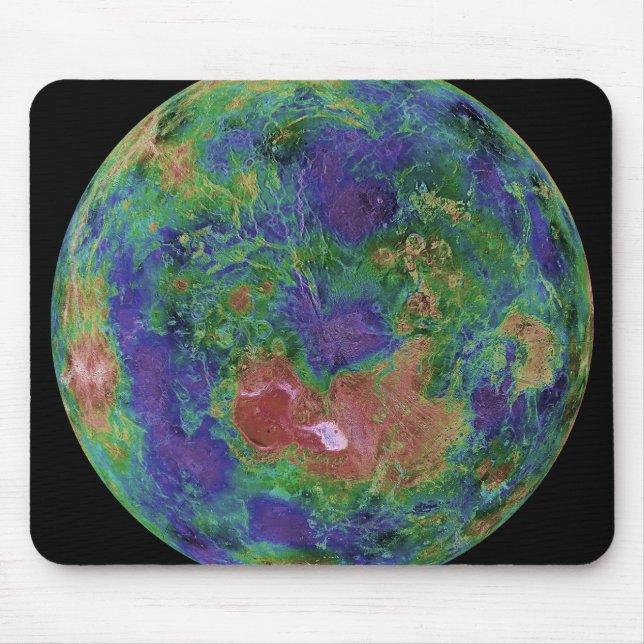 Venus centrerad på Nordpolen Musmatta (Framsidan)