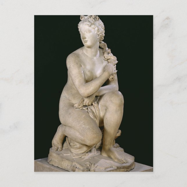 Venus Crouching, 1686 Vykort (Framsida)