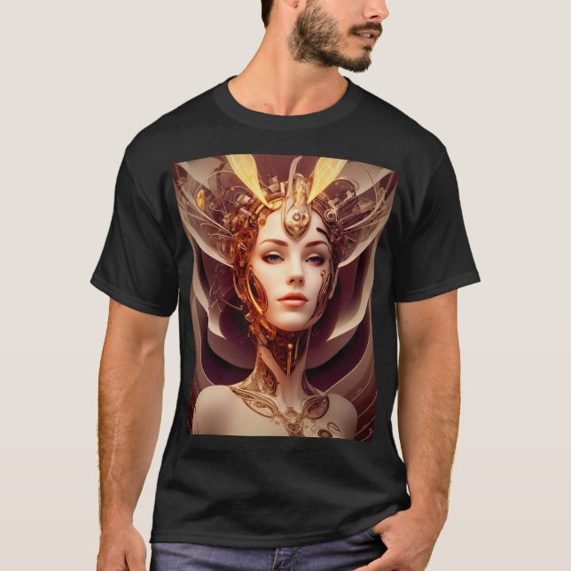 Venus Cyborg 10 T Shirt (Framsida)