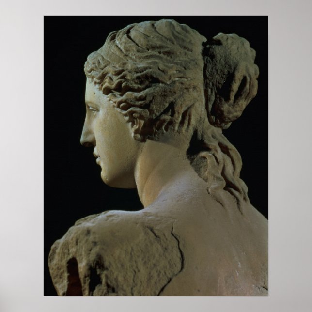 Venus de Milo, detaljer om huvudet, Hel Poster (Framsidan)