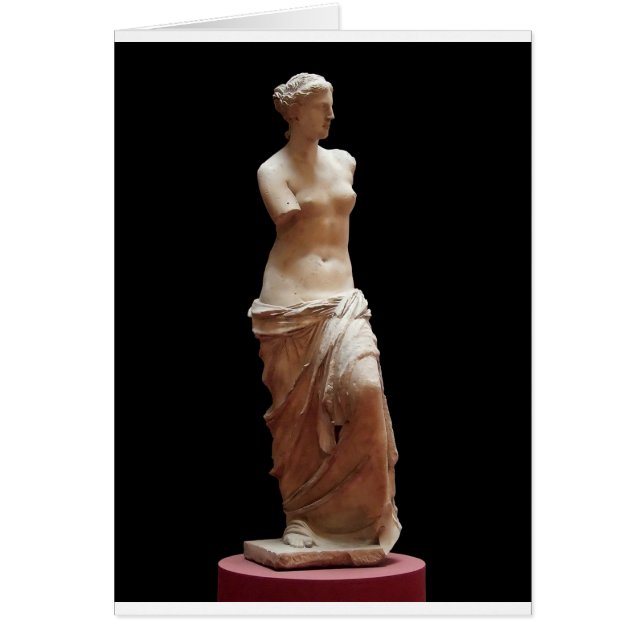 Venus de Milo Hälsningskort (Framsidan)