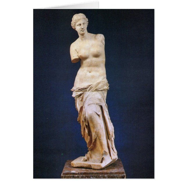 Venus de Milo Hälsningskort (Framsidan)