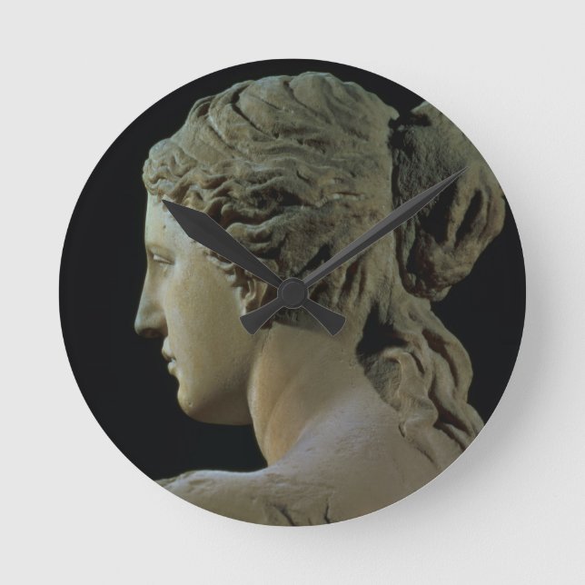 Venus de Milo specificerar av nacken, Hel Rund Klocka (Framsida)
