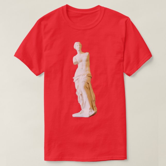 Venus De Milo Statue T Shirt (Design framsida)
