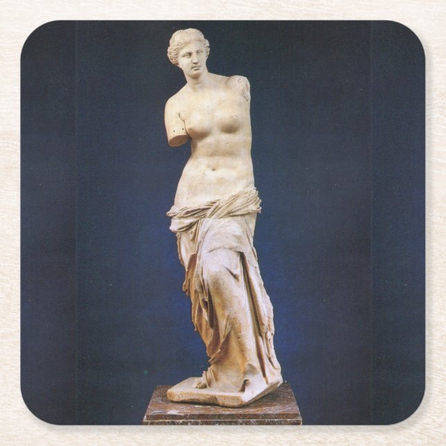 Venus de Milo Underlägg Papper Kvadrat (Framsidan)