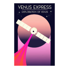 Venus Express-prospektering av Venus Fototryck