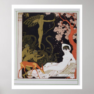 Venus (färg litho) poster
