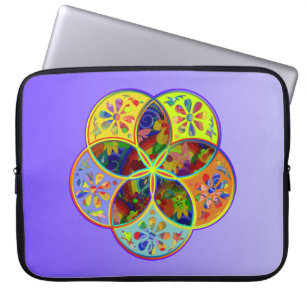 Venus Flower Power från Kärlek konst Laptop Sleeve