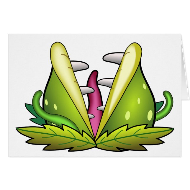 venus flufälla hälsningskort (Framsidan Horizontal)