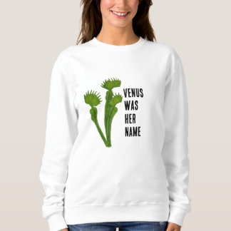 Venus flugfälla feministisk sweatshirt t shirt