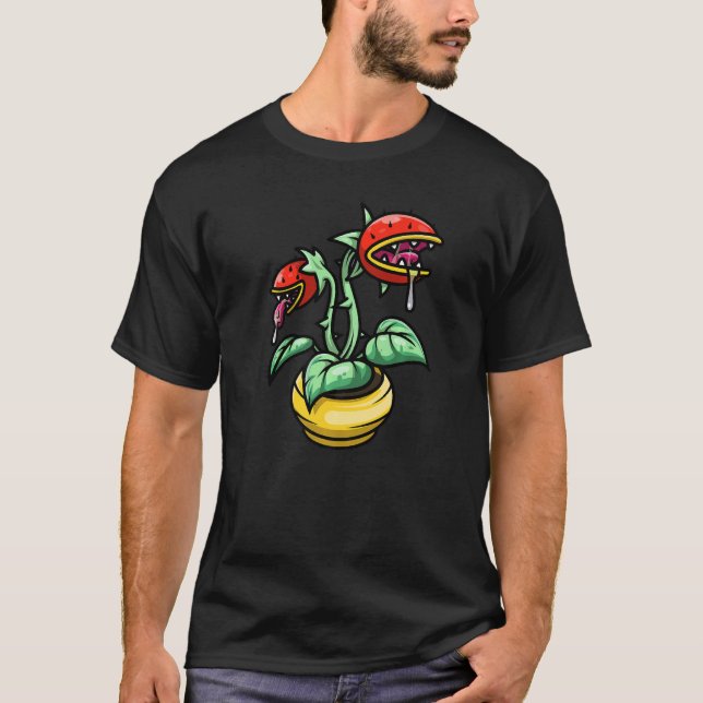 Venus flugfälla I Barn I Växtmonster I Venus flugf T Shirt (Framsida)