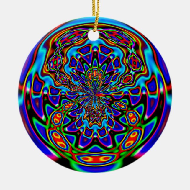 Venus Fly Trap Julgransprydnad Keramik (Framsidan)