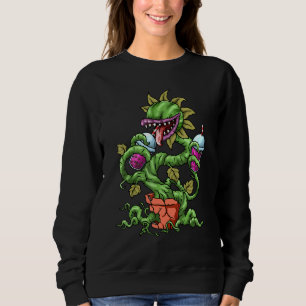 Venus Fly Trap Kids Bubble Tea Carnivorous Plant T Shirt