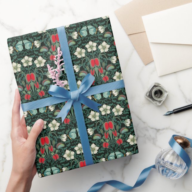 Venus Flyälla och Blue Butterfly Presentpapper (Gifting)