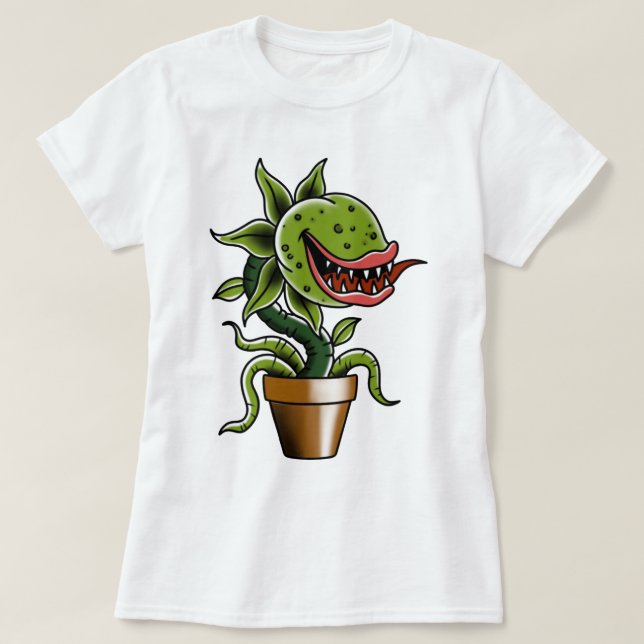 Venus-flygfällan Sticker T Shirt (Design framsida)