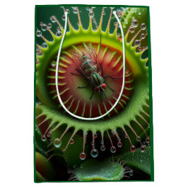 Venus Flytrap Floral Green and Red 