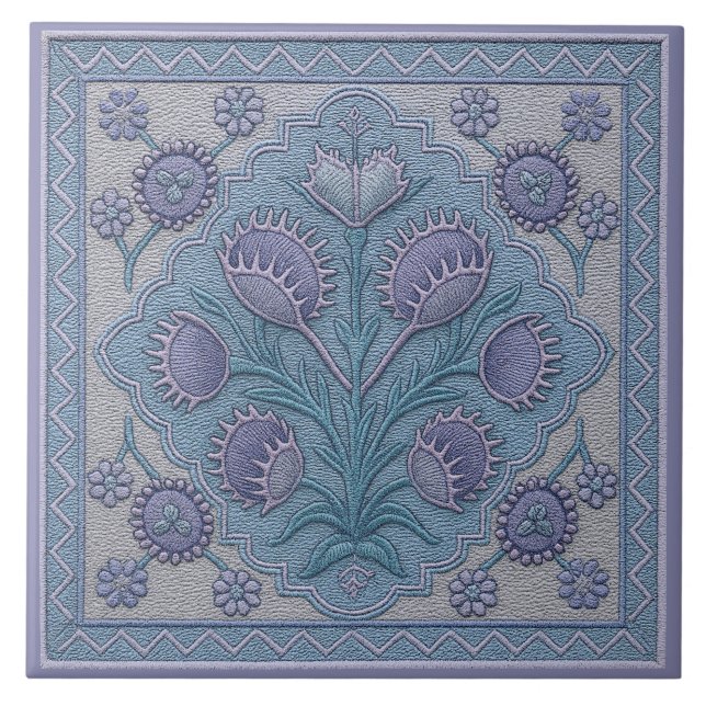 Venus FlyTrap Tile Kakelplatta (Framsidan)