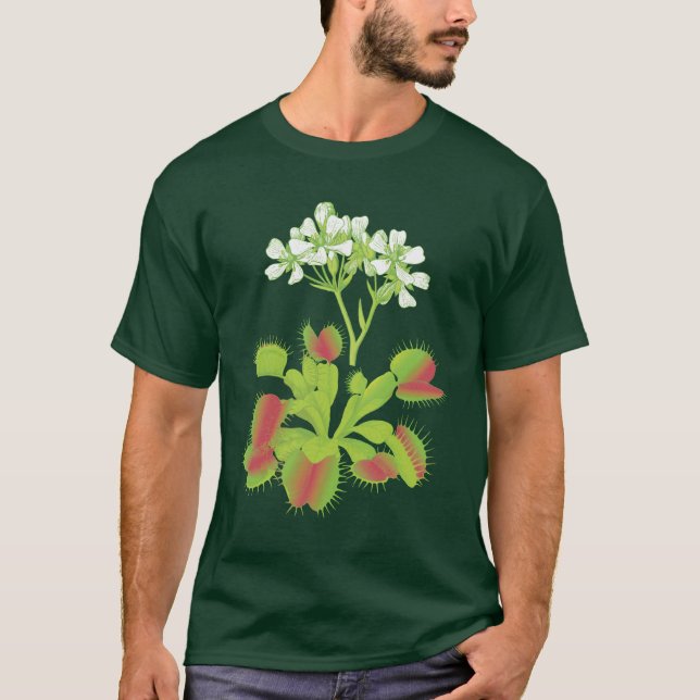 Venus FlytrapT-tröja Tee Shirt (Framsida)