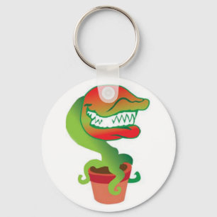Venus Flytraptecknad Keychain Nyckelring
