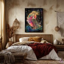 Venus födelse Art Nouveau Fantasy