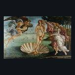 Venus födelse (av Sandro Botiicelli) Poster<br><div class="desc">Venus födelse (italiensk medborgare: Nascita di Venere) skildrar gudinna Venus, som har kommit ut ur havet som en fullvuxen kvinna och anlänt till havs.Målningen finns på visningen på Uffizegeriet i Florens, Italien.</div>