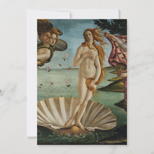 Venus födelse av Sandro Botticelli (Framsida)