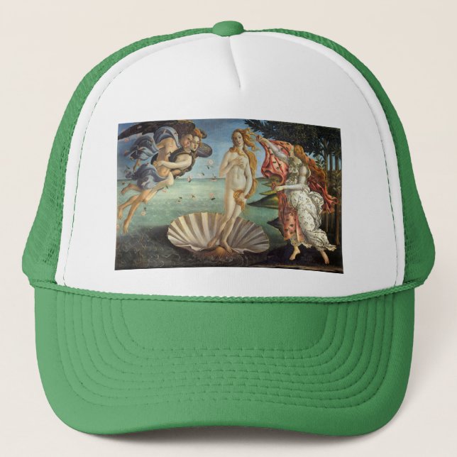 Venus födelse av Sandro Botticelli Truckerkeps (Framsida)