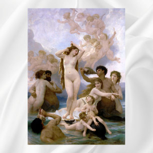 Venus födelse av William-Adolphe Bouguereau Poster