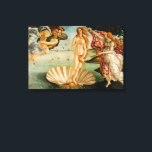 Venus födelse| Botticelli Canvastryck<br><div class="desc">Konst kanvastryck av Venus-fågeln av den italienske Renaissancen Sandro Botticelli (1445-1510). Botticellis ursprungliga målning är en temperatur på en panel som skildrar gudinnan Venus som kommer från havet som en fullvuxen kvinna. Klicka på Anpassa om du vill ändra arbetsytan storlekare eller anpassa designen.</div>