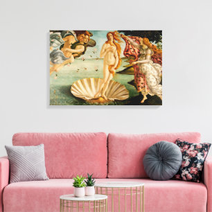 Venus födelse Botticelli Canvastryck