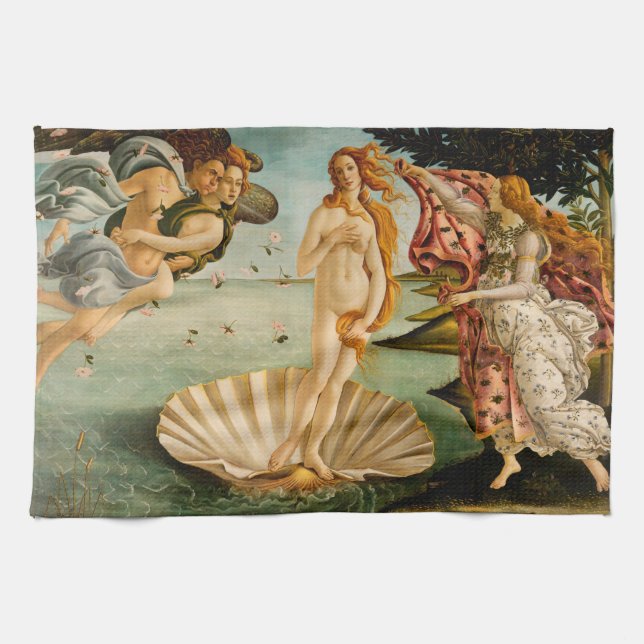Venus födelse | Botticelli Kökshandduk (Horisontell)