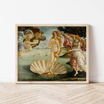Venus födelse | Botticelli Poster<br><div class="desc">Den italienske Renaissancen Sandro Botticellis födelse av Venus (1445-1510). Botticellis ursprungliga målning är en tempera på en panel som skildrar gudinna Venus som kommer från havet som en fullvuxen kvinna. Använda verktygen för att lägga till anpassningsbar eller anpassa bilden.</div>