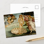 Venus födelse | Botticelli Vykort<br><div class="desc">Den italienske Renaissancen Sandro Botticellis födelse av Venus (1445-1510). Botticellis ursprungliga målning är en tempera på en panel som skildrar gudinna Venus som kommer från havet som en fullvuxen kvinna. Använda verktygen för att lägga till anpassningsbar eller anpassa bilden.</div>