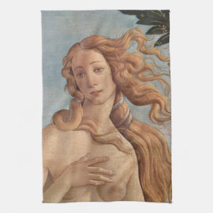 Venus födelse (detalj) av Sandro Botticelli Kökshandduk