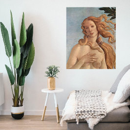 Venus födelse (detalj) av Sandro Botticelli Poster