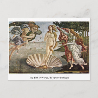 Venus födelse. från Sandro Botticelli Vykort
