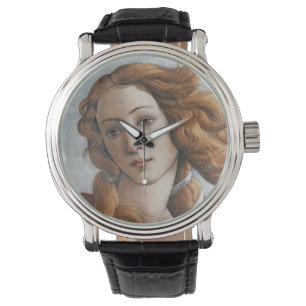 Venus födelse i detalj av Sandro Botticelli Armbandsur